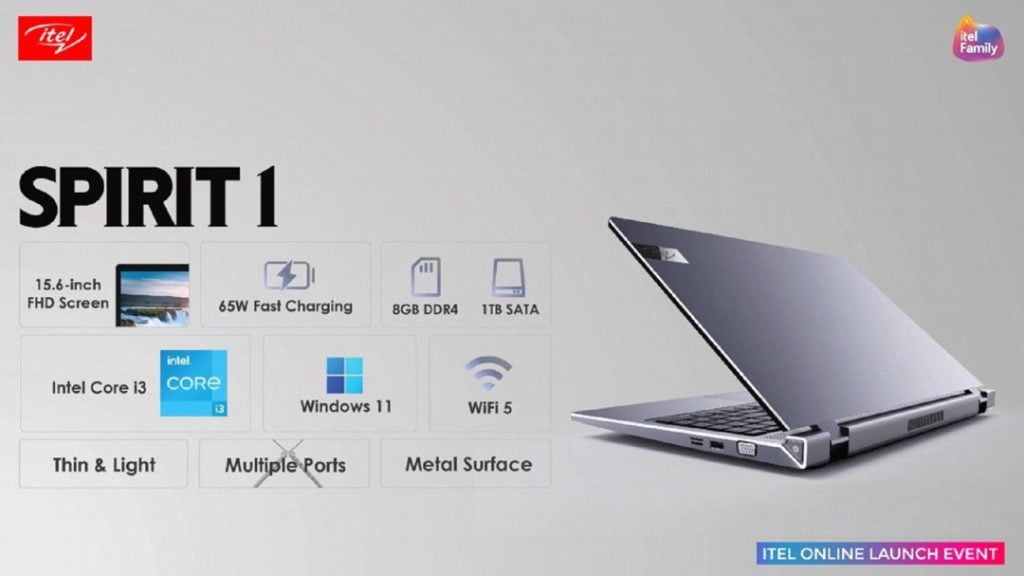 itel Launches itel S17, itel Spirit 1 Laptop, Cinema TV Projector and Other New Products in Exclusive Online Launch in Ghana