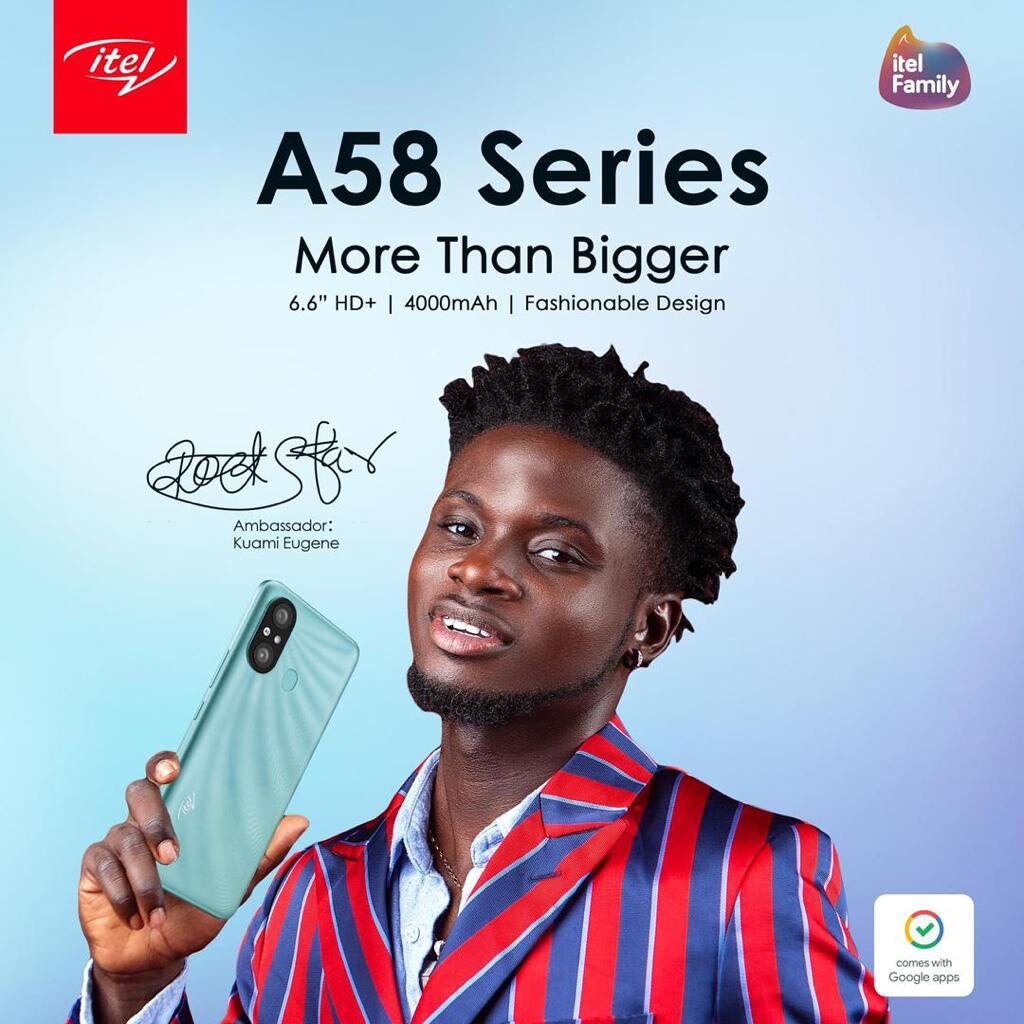 itel A58 series affordable Smart phones with Big Screen and Big Battery launched in Ghana