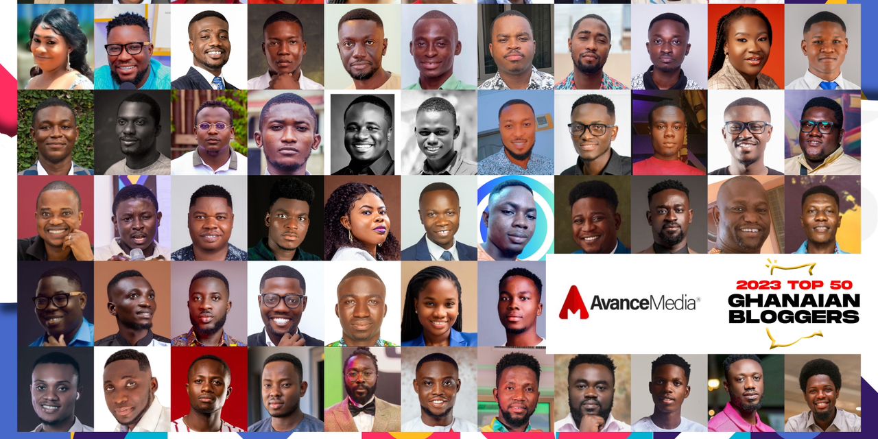 Avance Media Announces 2023 Top 50 Ghanaian Bloggers